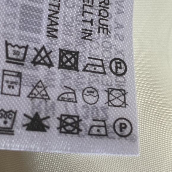 NWT. Zara Ecru Linen/Viscose Blend Double Breasted Blazer. Size L - Picture 11 of 11